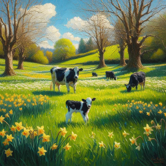 CowsSpringtime3