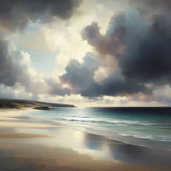 SeascapeBeachAngrySky